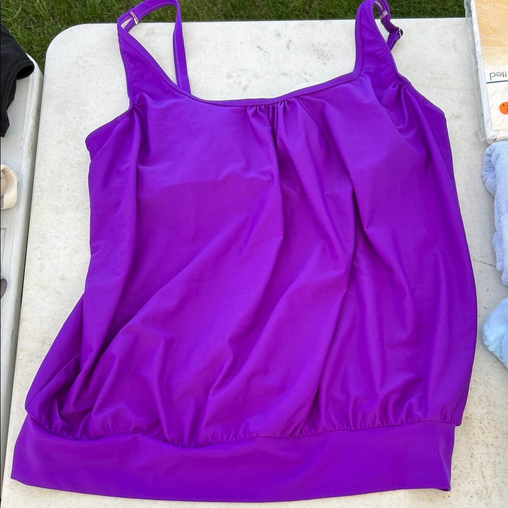 Purple Women's swim Top